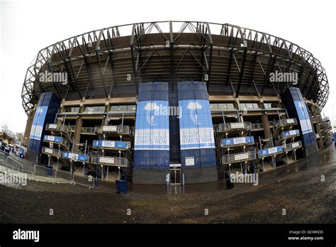 A General View Of The South Stand At Murrayfield Home Of Scotland