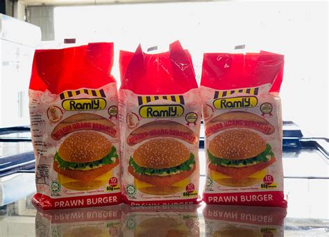 Promotion Burger Udang Ramly Mari Saba Frozen Food