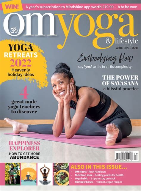 Issue 128 April 2022 Om Yoga Magazine