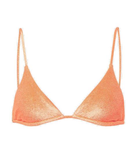 Jade Swim Via Triangle Bikini Top Jade Swim