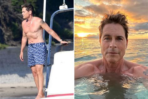 “Is He Holding His Stomach In?”: Rob Lowe Shows Off His Stunning Body ...