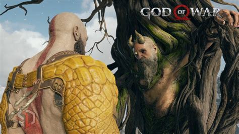 God Of War Kratos Cuts Off Mimirs Head YouTube