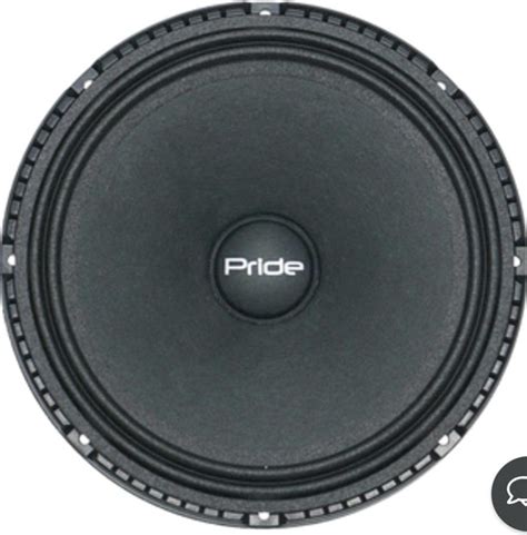 Колонки автомобильные ПРАЙД RUBY 8 VER3, 400w, сьемный дифузор, 2шт ...