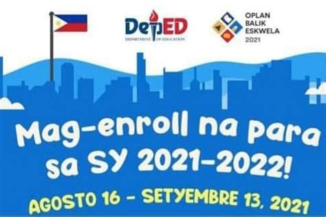 Oplan Balik Eskwela Umpisa Na Ng Enrollment Para Sa Sy Porn