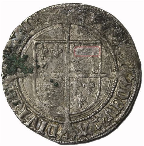 Great Britain Henry Viii 1509 1547 Ar Silver Groat London S 2337e