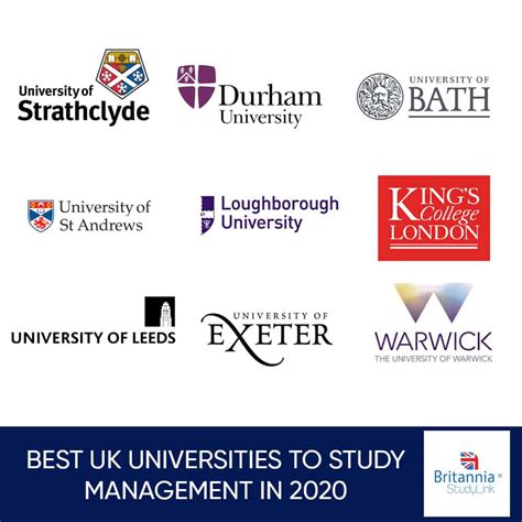 Top Uk Universities For Management Ranking And League Table