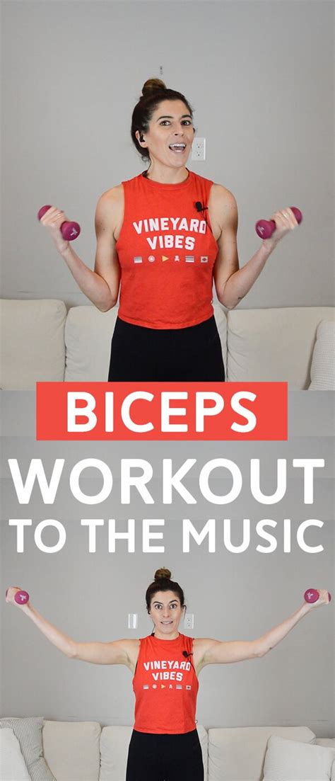high rep biceps workout   beat