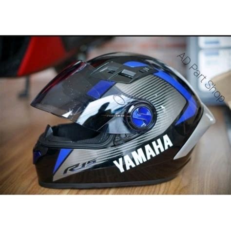 Helm Full Face Yamaha R15 V4 Limited Edition Original Lazada Indonesia