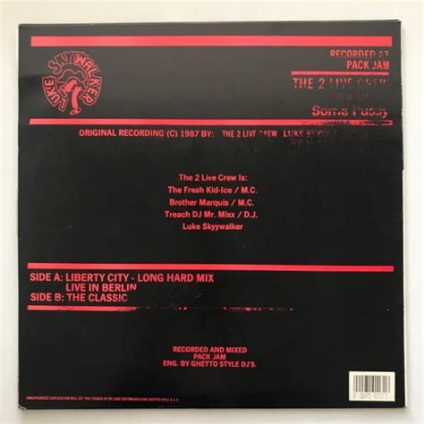 Live Crew The We Want Some Pussy Vinyl Piringan Hitam Ph