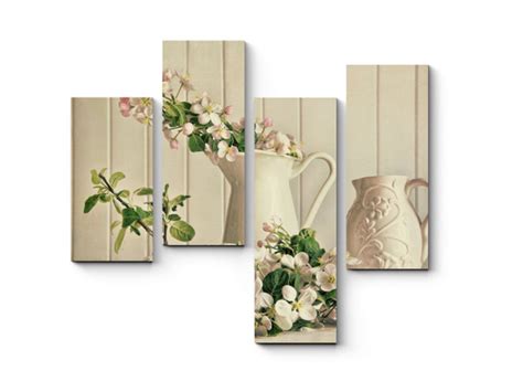 Модульная картина Цветущие ветки яблони - купить по выгодной цене в ...