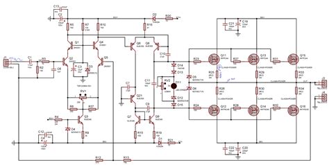 АВ-plus MOSFET УМЗЧ усилитель, блок питания и DC защита