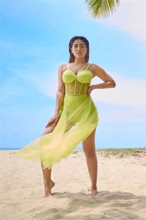 Saniya Iyappan Turns Up The Heat In Statement Bikini Beach Outfits