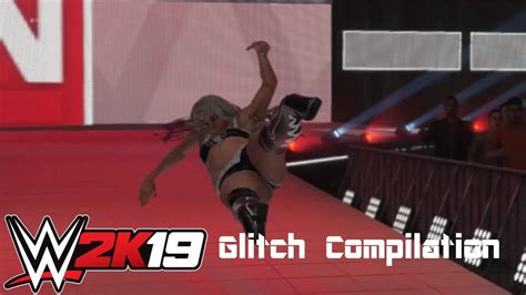 Wwe K Glitch Compilation Youtube