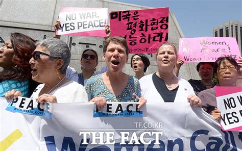 Tf포토 북미회담 취소 광화문 곳곳에서 열린 회담 결렬 규탄 기자회견 포토 기사 더팩트