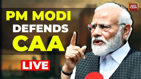 Pm Modi Rally Live Modis First Poll Rally As Pm In Pilibhit Lok