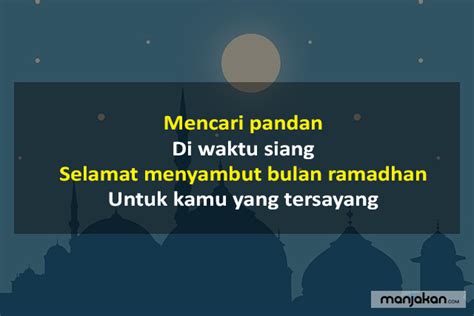 25 Contoh Pantun Ramadhan Dan Maknanya Terbaik Terbaru