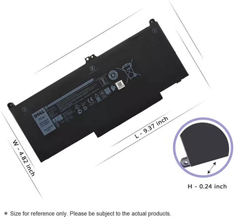 New Genuine Mxv V Battery For Dell Latitude Vc M