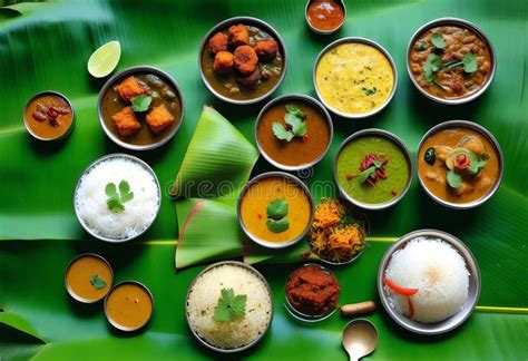 Indulge In A Culinary Journey Of An Exquisite South Indian Banana Leaf