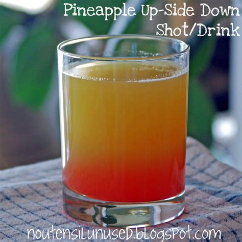 shot pineapple upside down cake 2