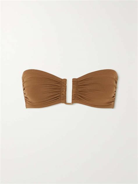 Eres Les Essentiels Show Bandeau Bikini Top Net A Porter