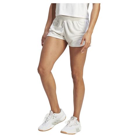 Adidas Pacer Stripes Knit Shorts White Dressinn