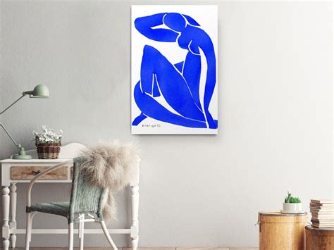 Blue Nude II Henri Matisse Fine Art Famous Art Modern Classic Wall Art Decor Prints Handcrafted