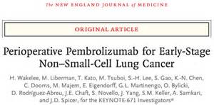 NEJM重磅：KEYNOTE-671登顶！非小细胞肺癌围手术期全程免疫治疗再获突破丨临床大发现_腾讯新闻