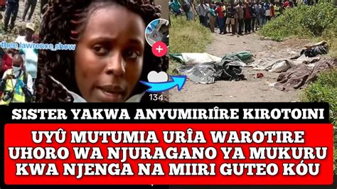 UYÛ MUTUMIA URÎA AROTIRE UHORO WA NJURAGANO NA MIIRI GUTEO MUKURU KWA