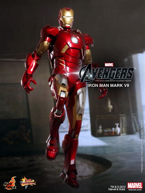 Toyhaven Hot Toys The Avengers Th Scale Iron Man Mark Vii Limited Edition Collectible