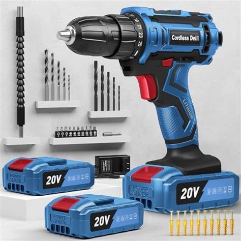 Amazon Viwko V Cordless Drill Set Power Drill Cordless With