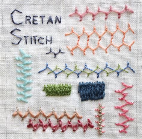 Большая коллекция швов для вышивания. Часть 8 | Стежки для вышивки ...