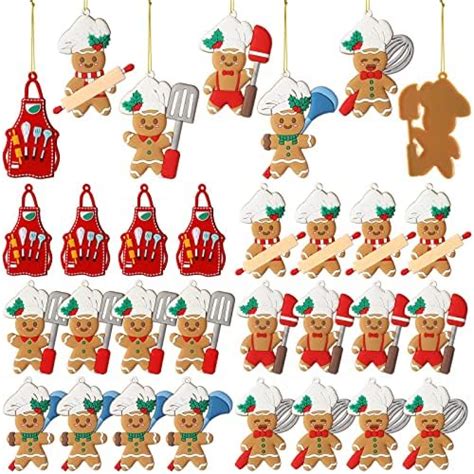 Amazon Willbond Pieces Gingerbread Christmas Ornament Christmas