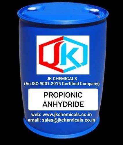 Propionic Anhydride Chemical 99 200 Kg Drum At Rs 180kg In Valsad