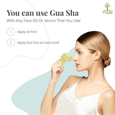 STARR-GIA Certified 100% Xiuyan Jade Gua Sha Massage Tool | Facial