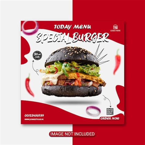 Spezielles Essen Menü Flyer Vorlage Design Premium Vektor Premium Vektor