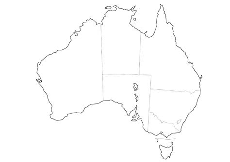 Mapa Da Oceania Para Colorir - Mapa Da Oceania Para Colorir - NAZAEDU