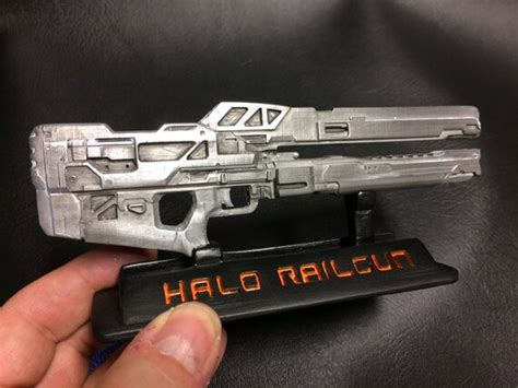 Halo Rail Gun Aluminiumkalter Cast Etsy