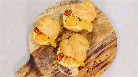 Cream Cheese Puffs With Cheese Spread Filling The Taste Master Sa Recipe