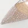 Transparent Sexy Nude Evening Party Rhinestone Pumps Cm Stiletto Heels Pointed Toe Pumps