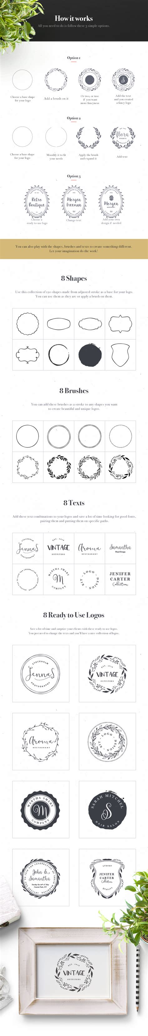 Logo Design Kit – Free Sample | GraphicBurger