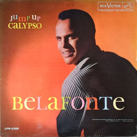 Harry Belafonte Jump Up Calypso 1961 Indianapolis Pressing Vinyl