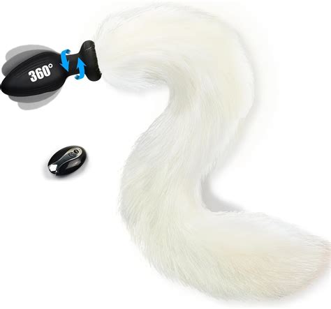Amazon Butt Vibrator Fox Tail Vibrator Silicone Anal Plugs Stimulato Role Play Wearable