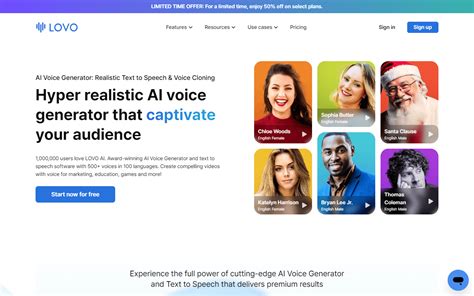 Lovo Ai Ai Voice Generator Realistic Text To Speech Voice Cloning