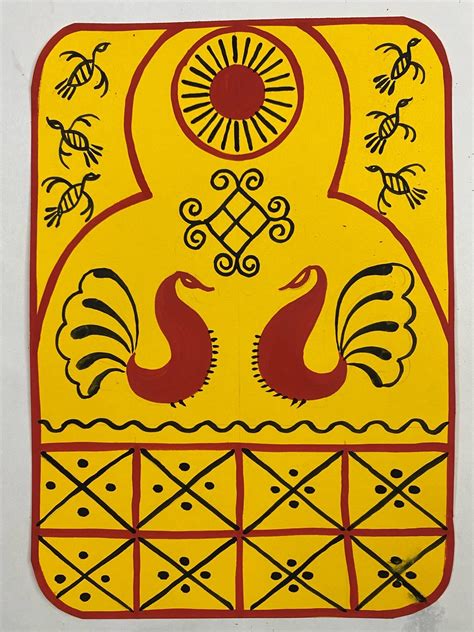 Курс по мезенской росписи