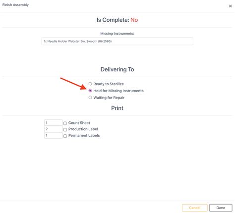 Facility: How do I stop my technicians from sterilizing trays with