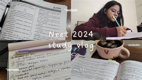 NEET 2024 Study Vlog Revision Productivity Classes Notion