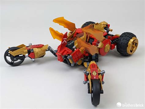 Lego Ninjago Kai S Golden Dragon Raider Tbb Review The