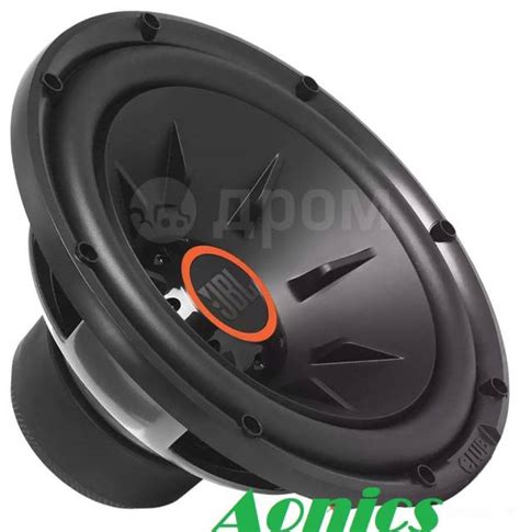 Сабвуферный динамик JBL Club 1224 2 или 4 ом, компонентные, 30 x 30 см ...