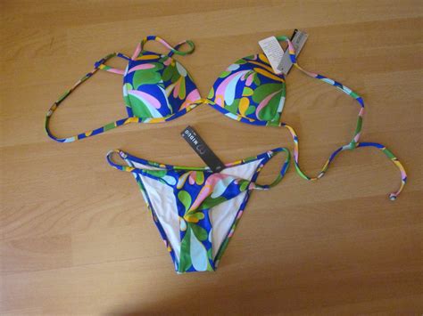 Bunter Bikini In Gr L Neu Mit Etikett Und Hygienesiegel Kleiderkorb De