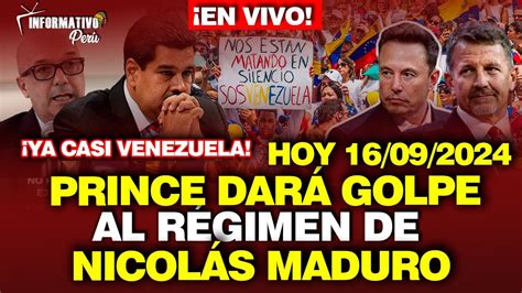 Urgente Erik Prince Dar Golpe Al R Gimen De Nicol S Maduro